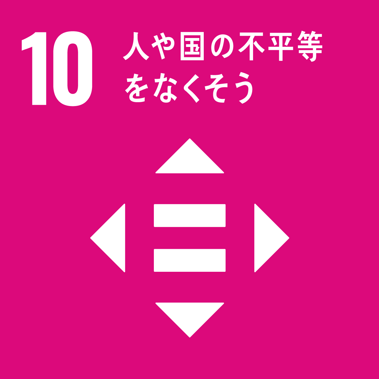 人や国民の不平等をなくそう